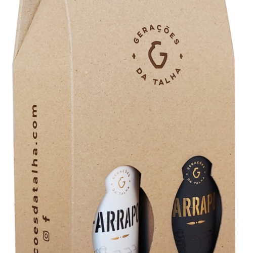 Caixa de 2 garrafas